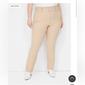 Tighter Tummy 4 Season straight leg high rise pant, Lane Bryant 18 TALL